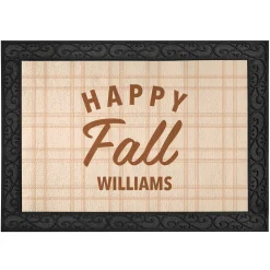 Happy Fall Doormat