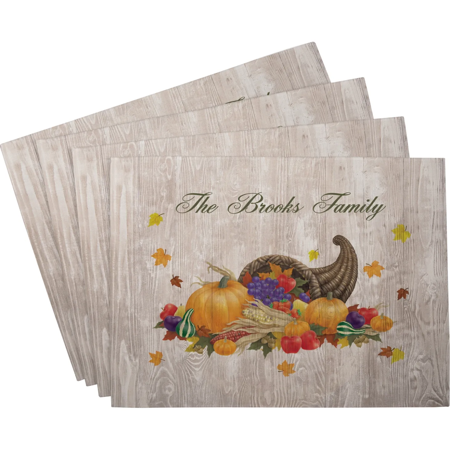 Harvest Gather Table Runner & Placemats