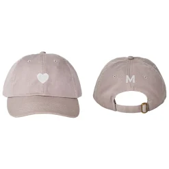 Heart + Initial Embroidered Hat