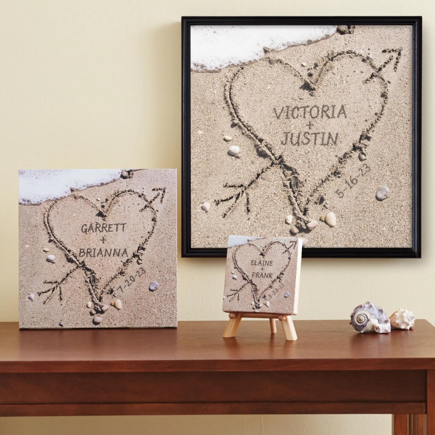 Heart in Sand Collection