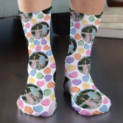 Heart Message Socks