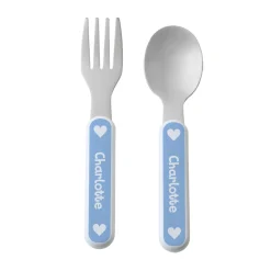Hearts & Stars Kid's Silverware Set