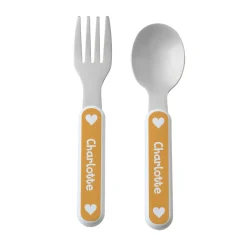 Hearts & Stars Kid's Silverware Set
