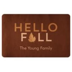 Hello Fall Doormat