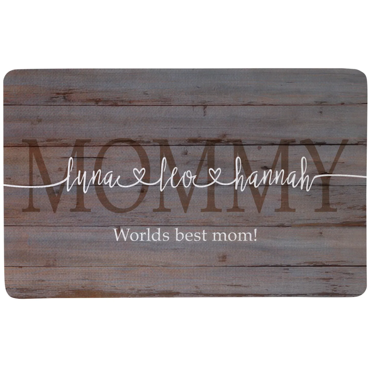 Her Love Connects Us Doormat