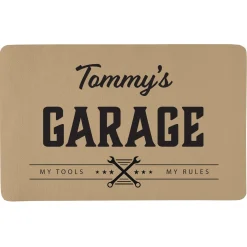His Place Doormat