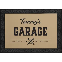 His Place Doormat