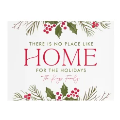 Home for the Christmas Wooden Block