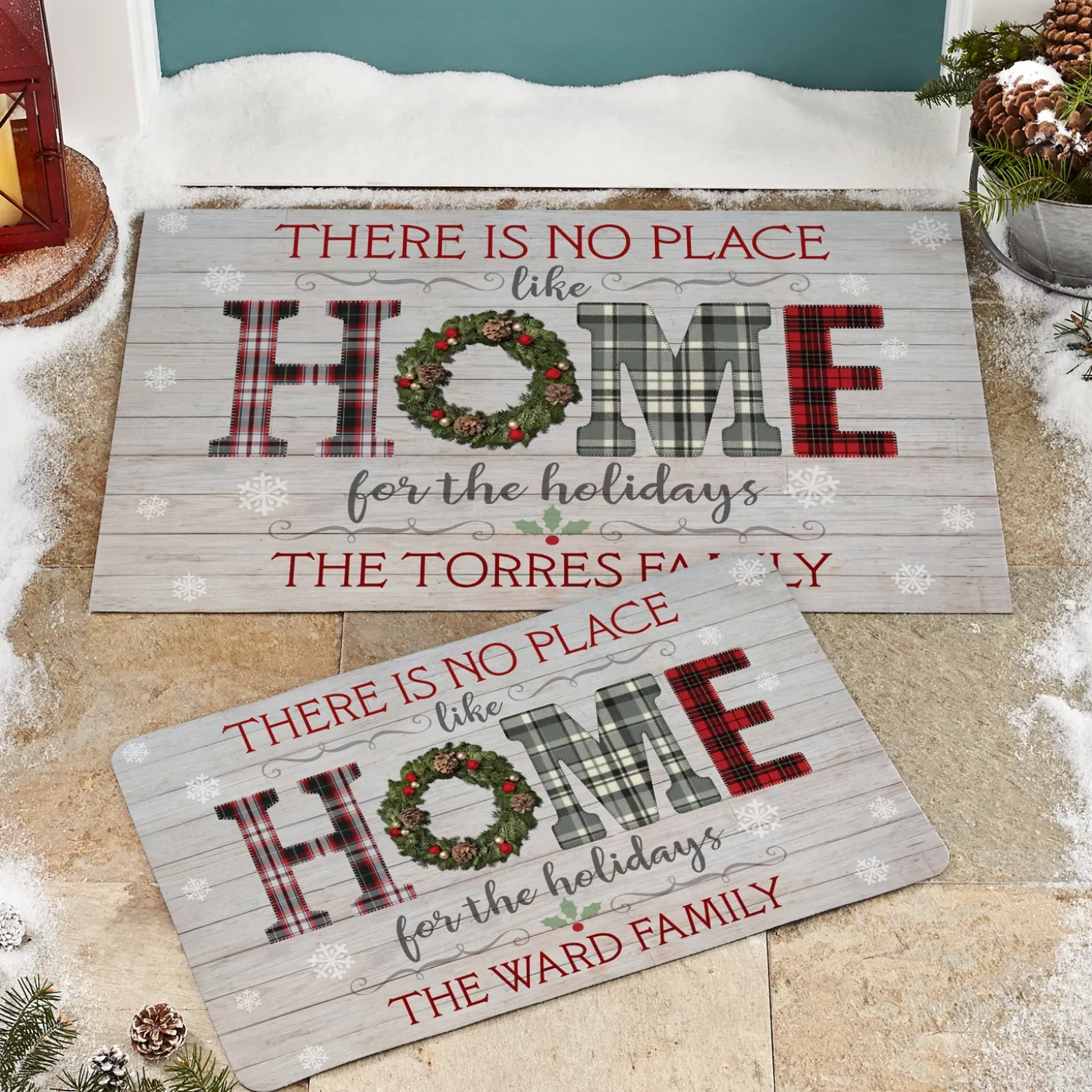 Home for the Holidays Doormat