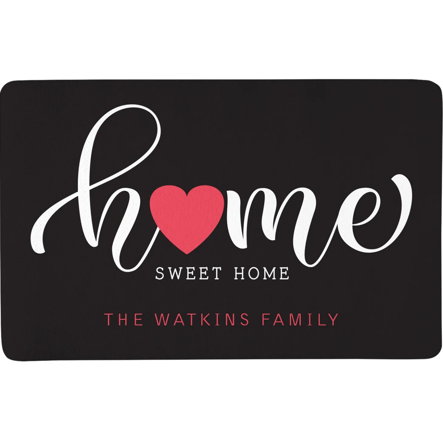 Home Heart Doormat