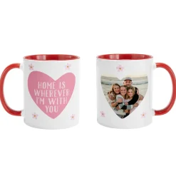 Home Heart Photo Mug
