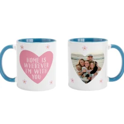 Home Heart Photo Mug