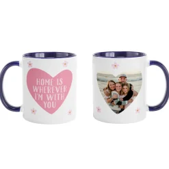 Home Heart Photo Mug