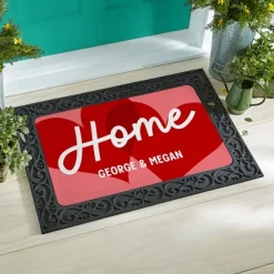 Home Hearts Doormat