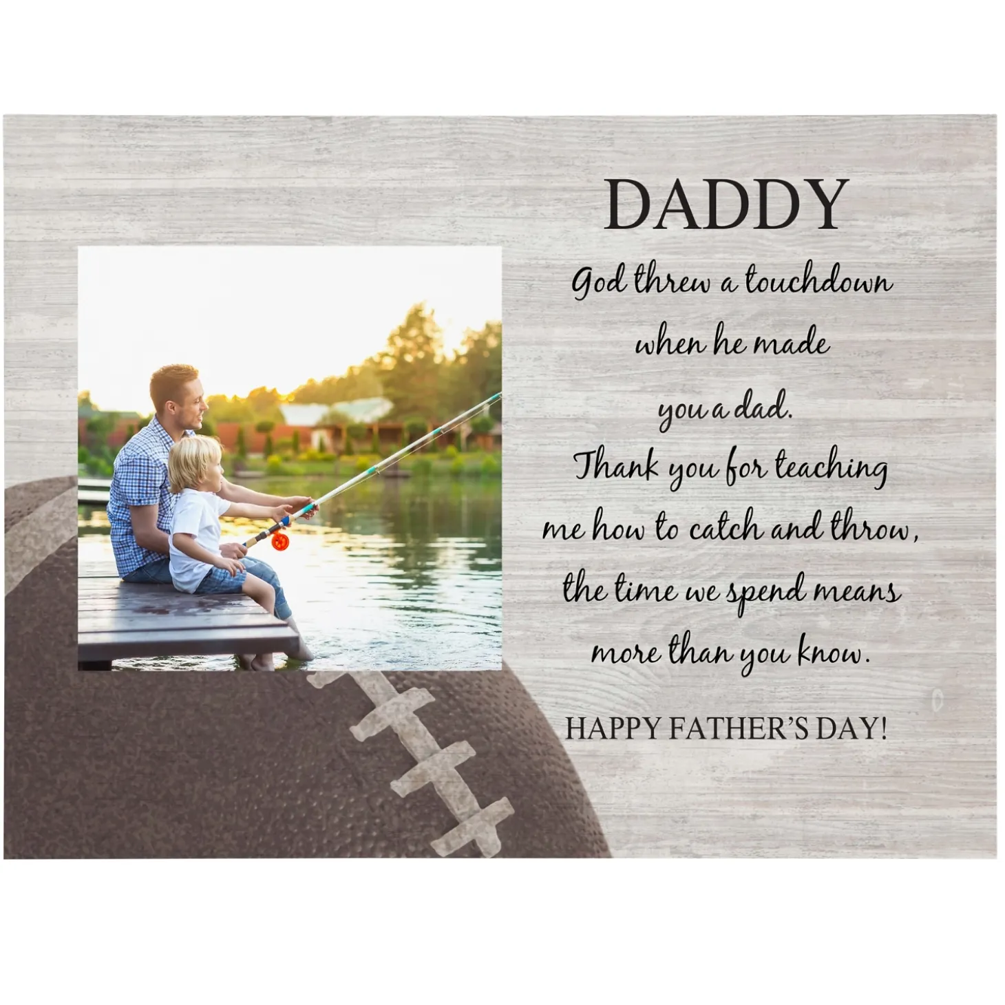Home Run Dad Sports Wood Block