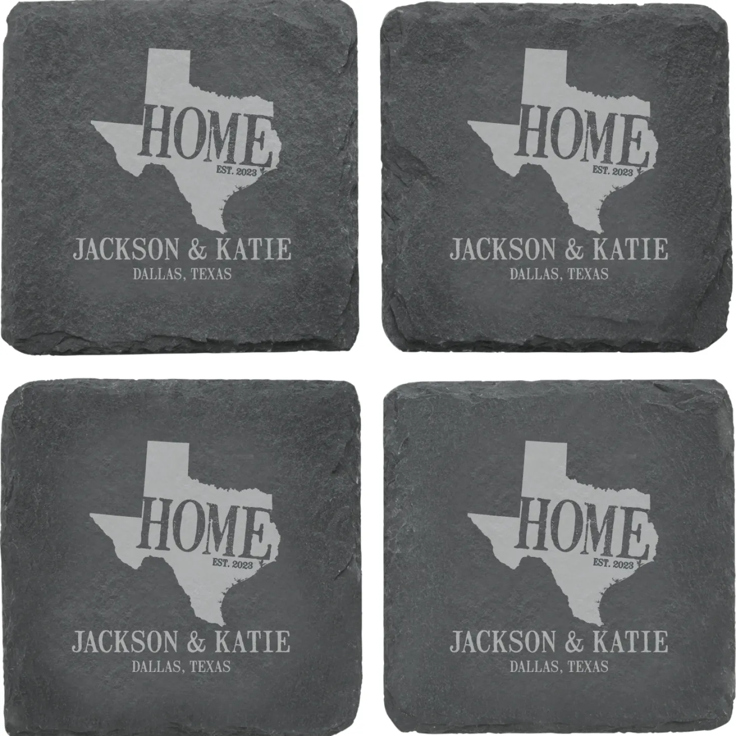 Home State Slate Coasters