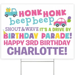 Honk Honk Birthday Yard Sign