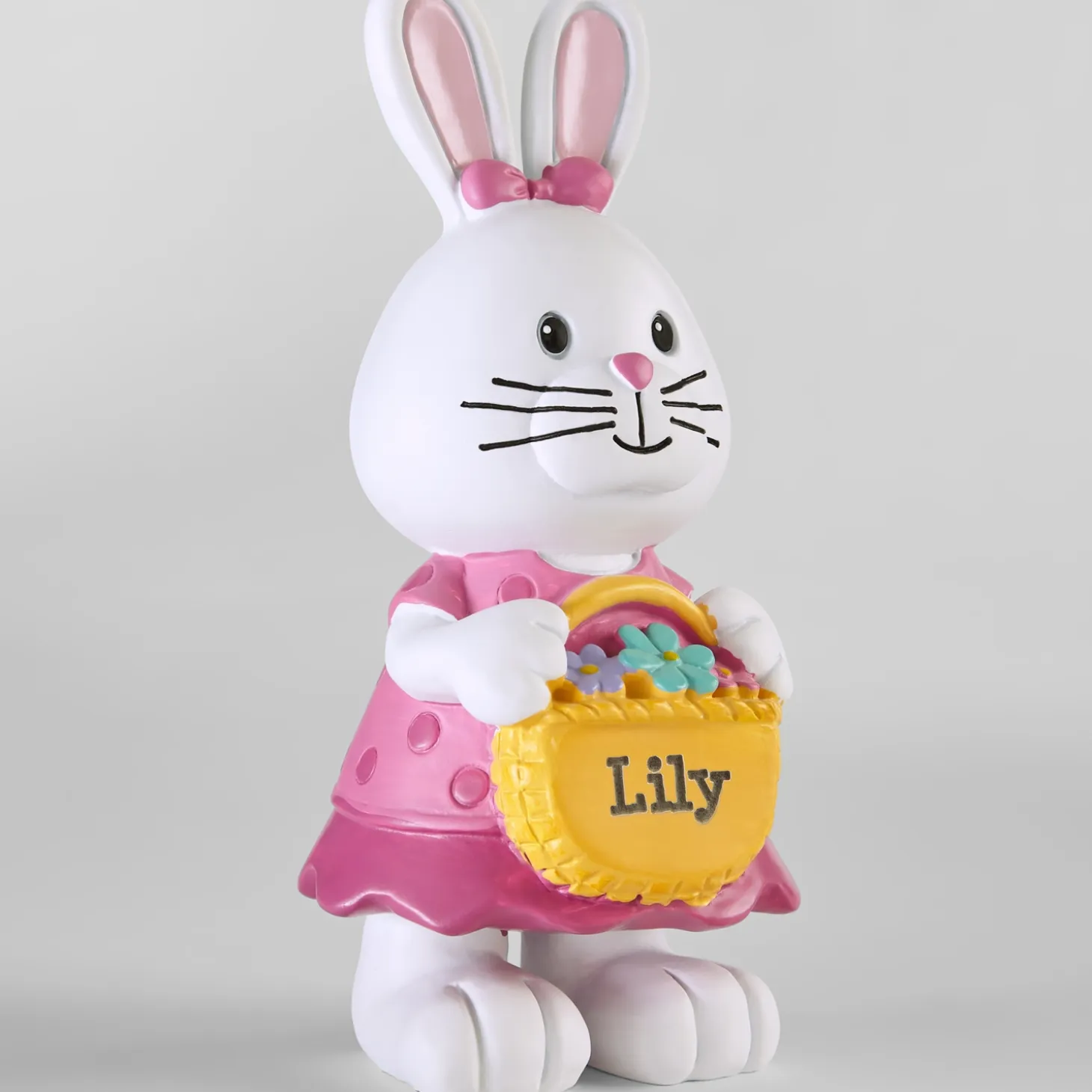 Hoppy Bunny Family Resin Figurines
