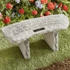 If Tears...Garden Bench