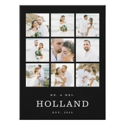 Infinite Love Photo Collage Canvas