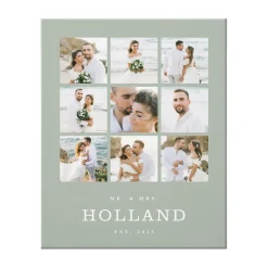 Infinite Love Photo Collage Canvas