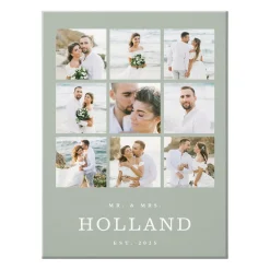Infinite Love Photo Collage Canvas