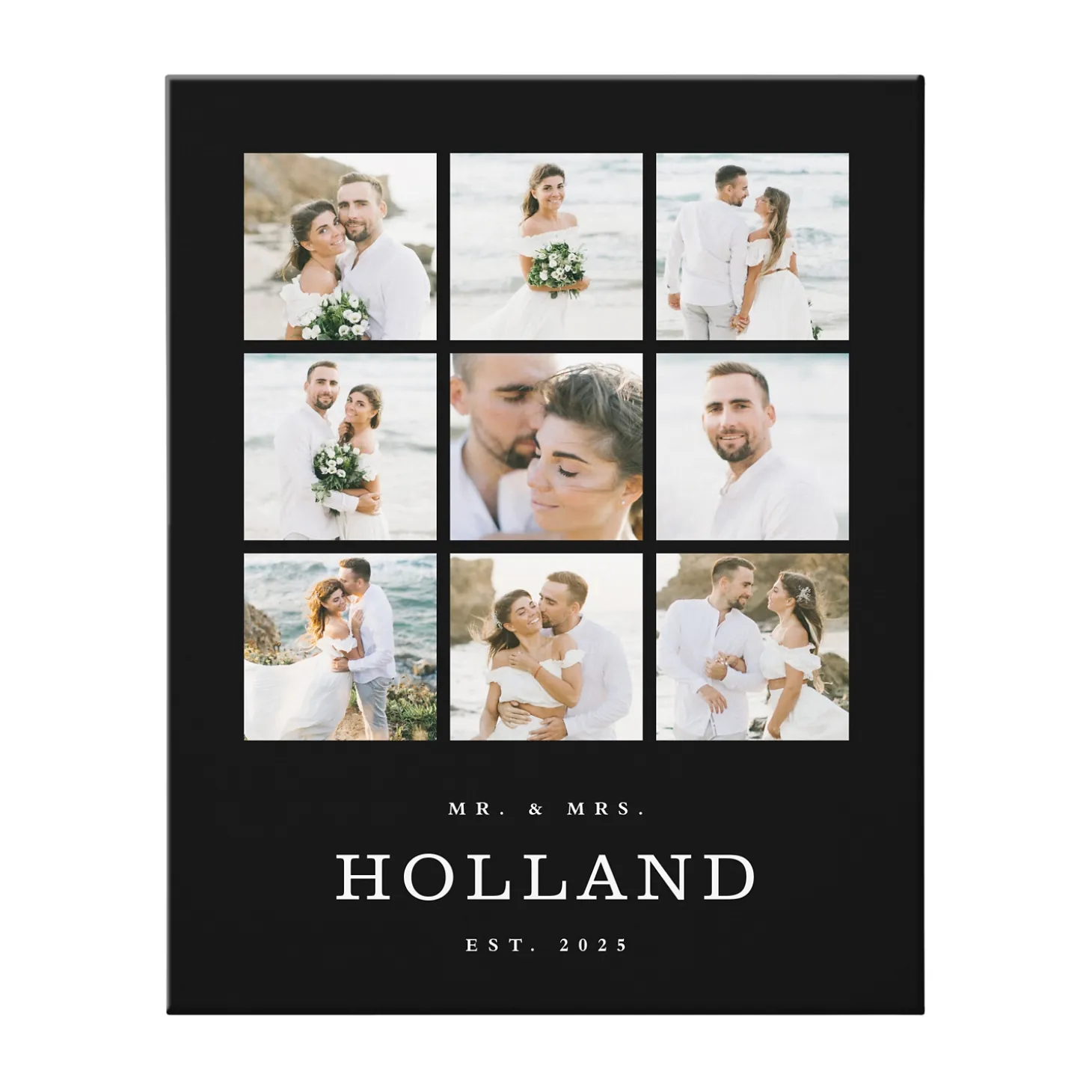 Infinite Love Photo Collage Canvas