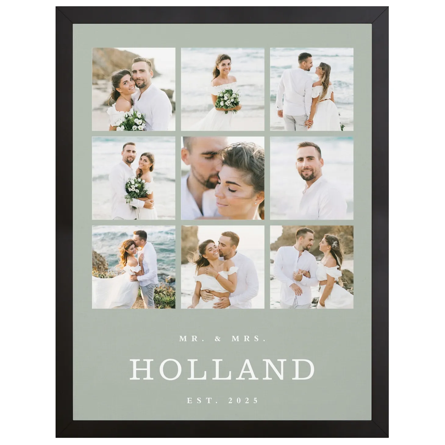 Infinite Love Photo Collage Canvas