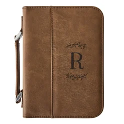 Initial and Monogram Bible Cover