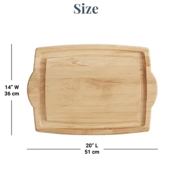 Initial Stripe Cutting Board