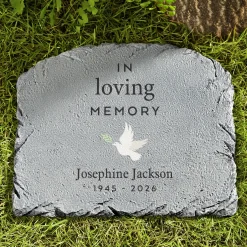 In Loving Memory Arched Garden Stone