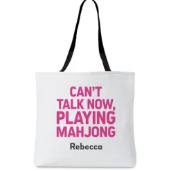 In the Mood For Mahjong Tote Bags