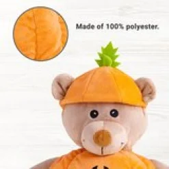 Jack-O-Lantern Teddy Bear