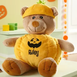 Jack-O-Lantern Teddy Bear