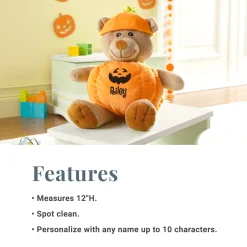 Jack-O-Lantern Teddy Bear