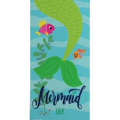 Just a Mermaid Beach Towel