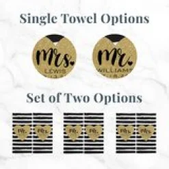 Just Married Beach Towels