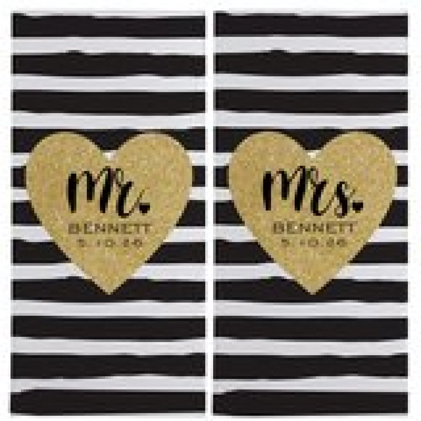 Just Married Beach Towels