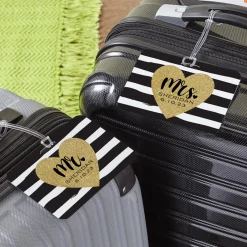 Just Married Luggage Tag