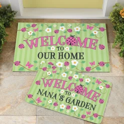 Lady Bug Garden Doormat
