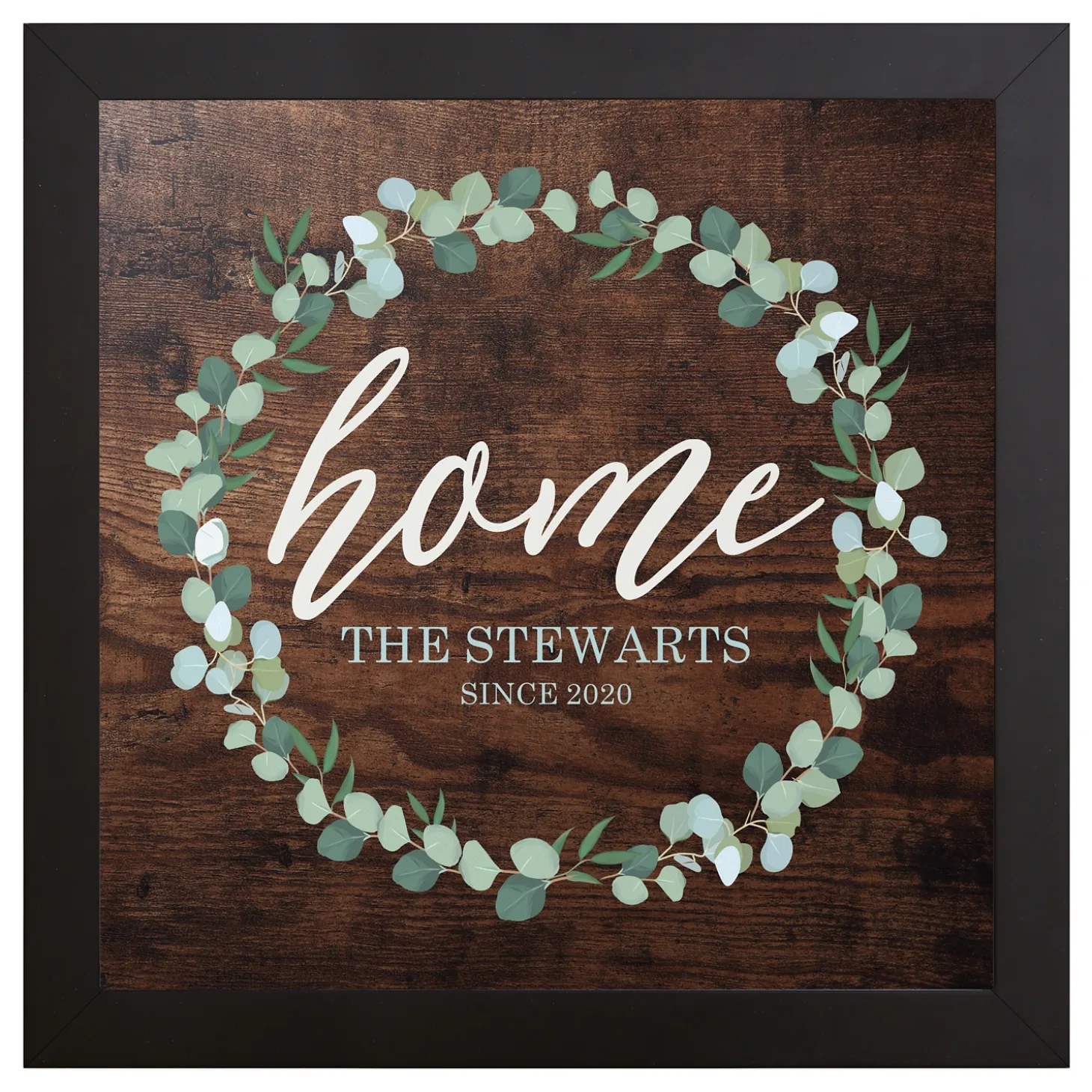 Leafy Home Canvas
