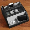 Leather Charging Station Valet