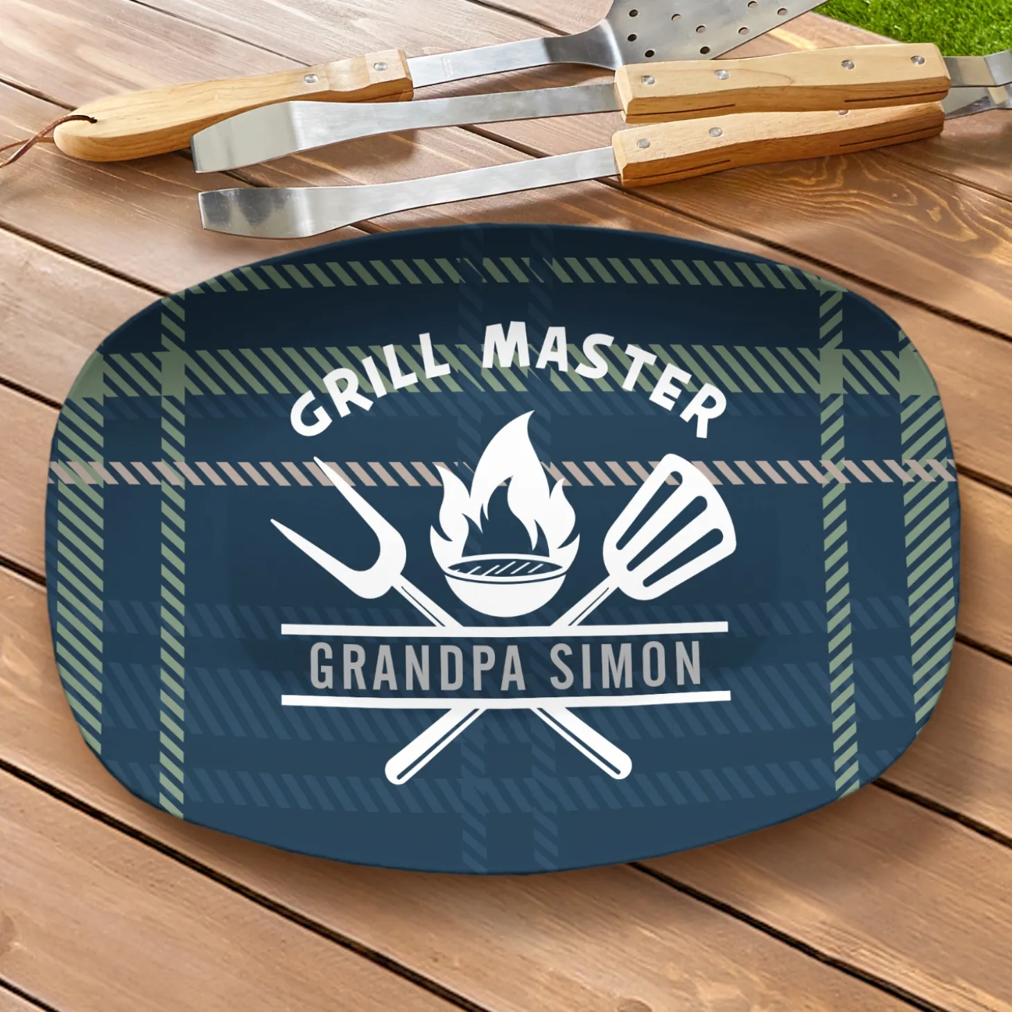 Legendary Grill Master Grill Platter