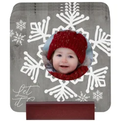 Let It Snow Photo Coasters