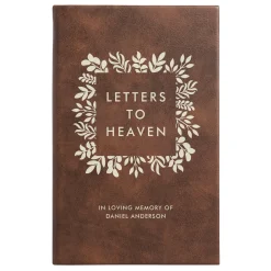 Letters To Heaven Leather Journal