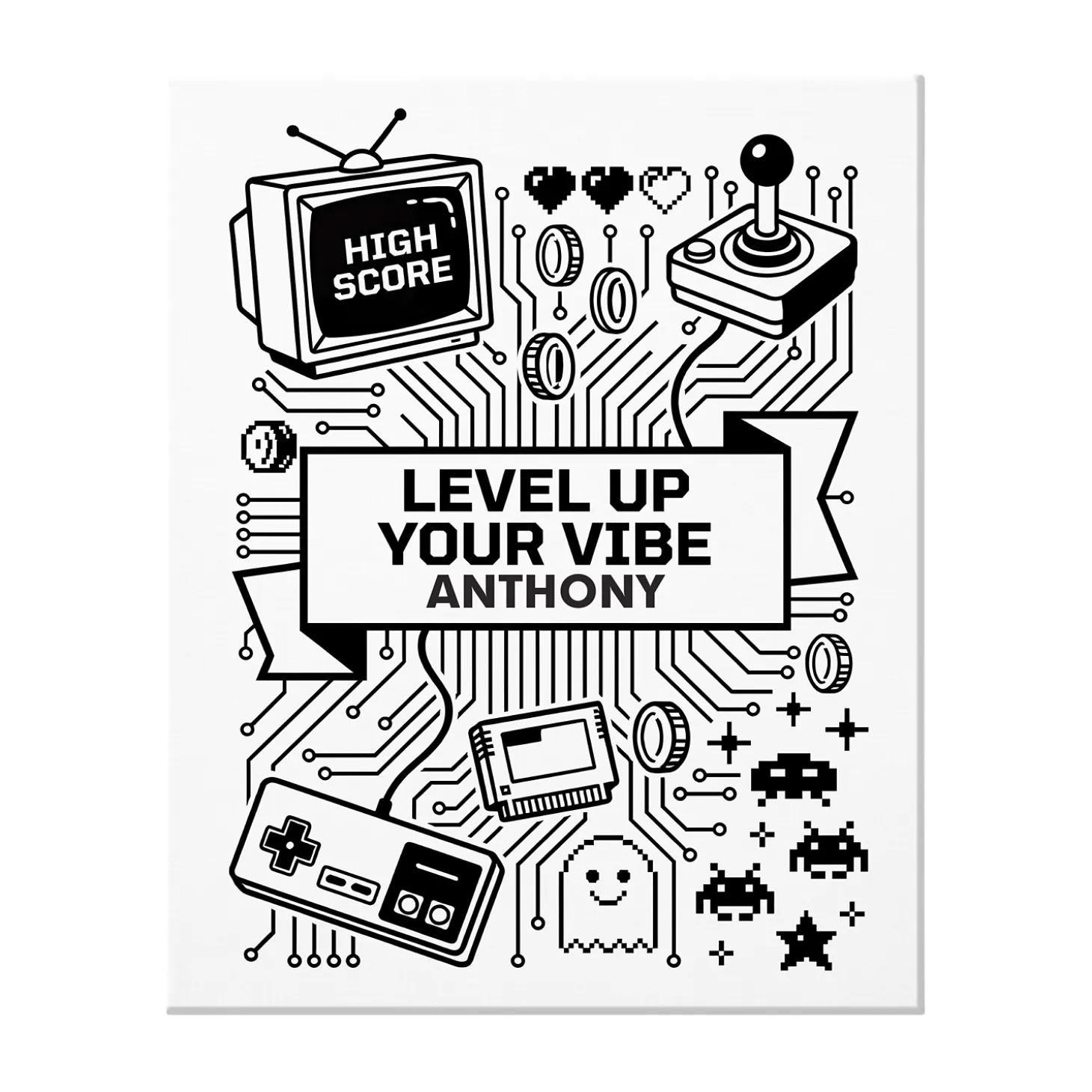 Level Up Your Vibe Canvas