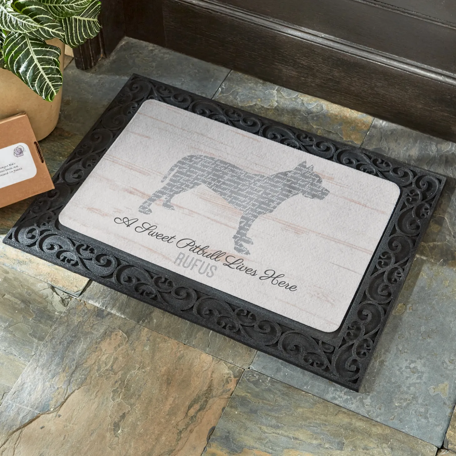 Life is Better with a Dog Doormat