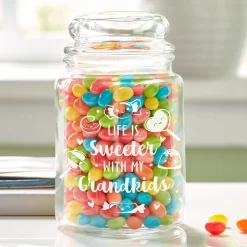 Life Is Sweeter Glass Treat Jar
