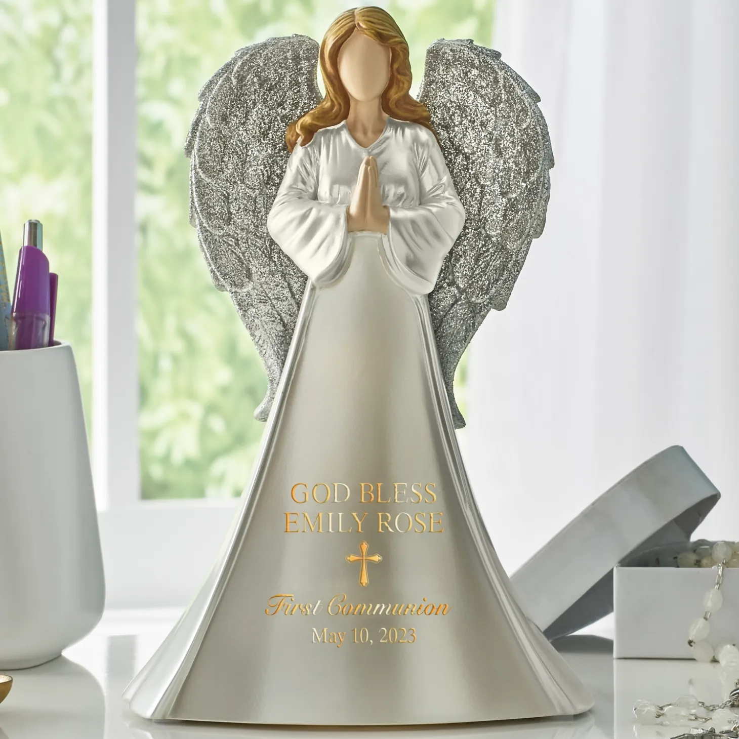 Lighted Guardian Angel