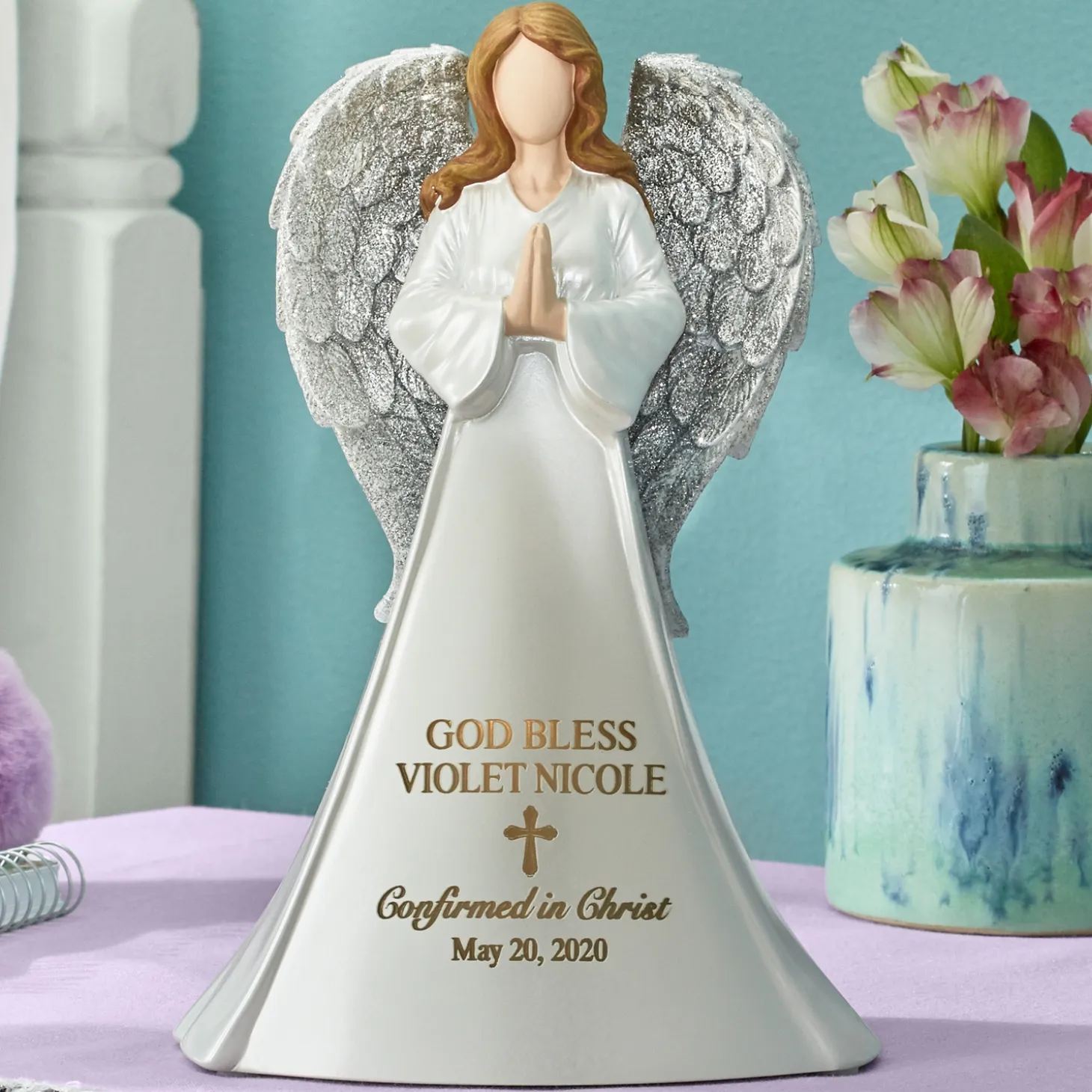 Lighted Guardian Angel